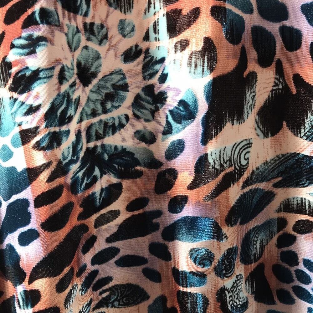 Albert Makali Abstract Print Open Jacket. M - image 6